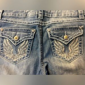Harley Davidson Rhinestone Bootcut Jeans
